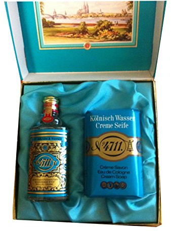 4711 Kölnisch Wasser 50 ml Eau de Cologne + 100 g. Seife Geschenkset