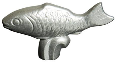 STAUB Knauf Fisch, Edelstahl, für Cocottes/Bräter mit Durchmesser 18-41 cm, Silber