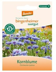 Bingenheimer Saatgut - Kornblume - Blumen Saatgut / Samen