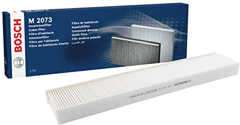 Bosch M2073 Filtro de Habitáculo Estándar - Filtro de Repuesto - Eficaz Contra Polen y Polvo, para un Aire más Limpio en el Vehículo