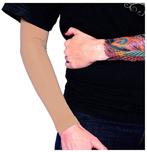 Tat2X Ink Armor Premium Tattoo Cover Up Sleeve – helarms tatueringsskydd (enkel ärm)