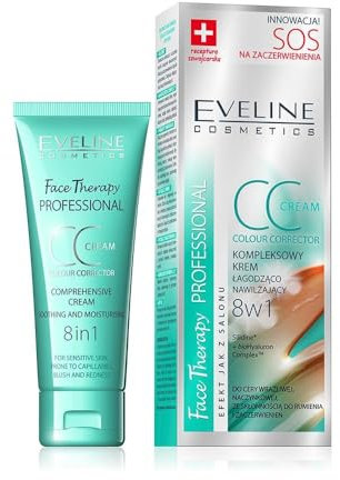 Crème CC complète apaisante et hydratante 8 en 1, 30 ml