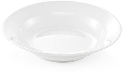 WAS 4992 220 Serie Italia Assiettes en Porcelaine Profondeur, 22 cm