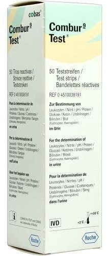 50 tiras de prueba Combur 9 de EurimPharm Arzneimittel GmbH