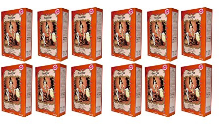 12 X 100g Henna Color Naturhaarfärbemittel Pulver Farbe Öko Kupfer
