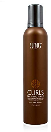 SURFACE Hair Curls Firm Styling Mousse, 8 Oz