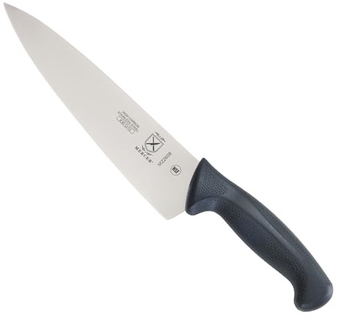 Mercer Culinary M22608 Millennia Black Handle, 8-Inch, Chef's Knife