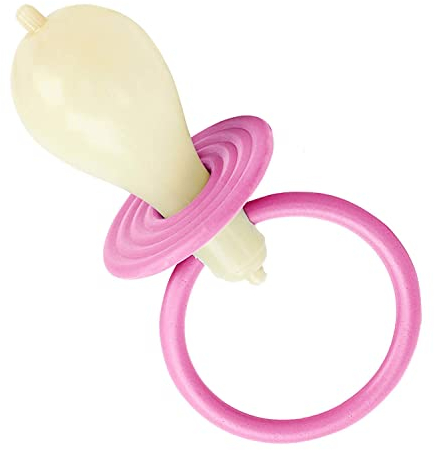 W WIDMANN MILANO Party Fashion 67781 - Ciuccio gigante con suono, rosa, Maxinuckel, bambino gigante, festa a tema, carnevale