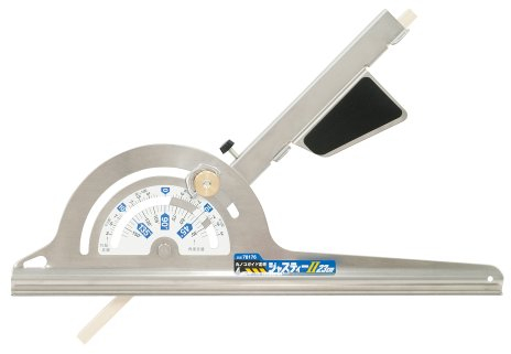 Shinwa Sokutei Circular Saw Guide Ruler [Justy 2] 23cm (78176) (Japan Import)