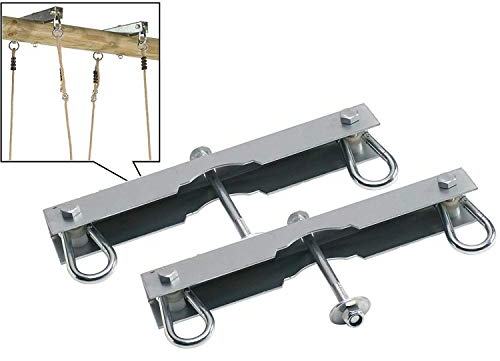 Loggyland 2er-Set Crochets de Balançoire pour Balançoire Double Balançoire à Double Siège