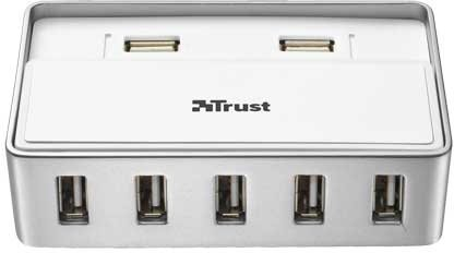 Trust 7 Port USB 2.0 Hub für Mac