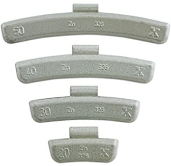 Connect 32853 Wheel Weights for Alloy Wheels 5gram 100pc
