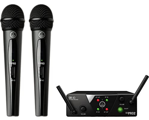 WMS40 MINI2 Dual Handheld Wireless Microphone System US25BD