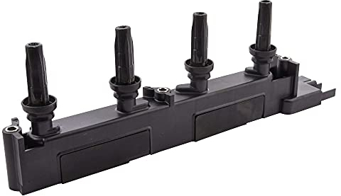 HELLA 5DA 358 000-891 Zündspule - 12V - 4-polig - Blockzündspule - geschraubt