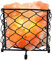 Klass 4KG Himalayan Rock Salt Lamp, Square Metal Fire Basket Mood Light for Home Decor Accessories & Lighting