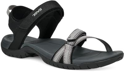 Teva Verra - Sandali a Punta Aperta Donna, Nero (Antiguous Black Multi Abml), 40 EU