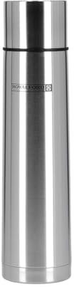 Royalford 1000ML Stainless Steel Vacuum Water Bottle | Insulated Flask Bottle | Flask with Double Wall Design | Hot & Cool, Portable & Leak Proof | Perfect for Camping Hiking