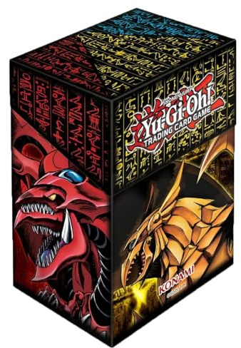 Yu-Gi-Oh! TRADING CARD GAME Slifer, Obelisk, & Ra Deckbox– Deutsche Ausgabe YGO-J21Box