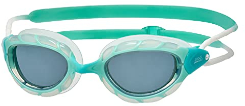 Zoggs Unisex Predator Schwimmbrille, Green/Clear/Tint Smoke, Einheitsgröße