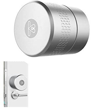 Maniglia per porta intelligente Tuya App Smart Knob Door Lock Blocco biometrico maniglia della porta con impronte digitali Blocco senza chiave digitale Serrature intelligenti antifurto(Kit 5)
