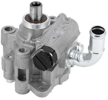 A ABSOPRO Pompa Servosterzo No.52089883AC/52089883AD Pompa Assistita per Jeep Commander 2006-2010 V8 5.7L per Jeep Grand Cherokee 2005-2010 V8 5.7L Lega di Alluminio Tono Argento Costante