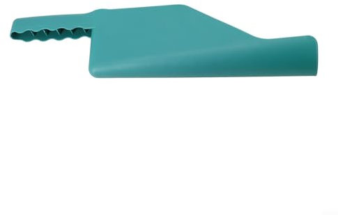 Pala de canalón, adecuada para canalones, techos, aleros, tuberías de drenaje, etc. Pala de canalón de plástico verde