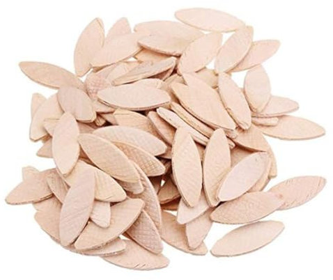 100Pcs Plate Joiner Biscuits Beechwood Tight Bonding,High Stability Joining Biscuits for Woodworking (20#)