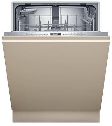 NEFF N 50 Smarter XXL Geschirrspüler vollintegrierbar 60 cm, S275HTX06E, VarioScharnier, flexibles Korbsystem, Chef 70°C für starke Reinigung, Programme Download über Home Connect, InfoLight