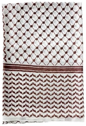 Sciarpa Palestinese Kefiah, Bandana Morbida,70,87x27,56 Pollici Chiffon Lungo | Hijab Arabo, Involucro Deserto, Foulard Scozzese Stampato, Accessorio Elegante Per Uomo Donna, Leggero e Traspirante