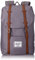 Herschel Retreat Classics Rucksack Unisex, Grey/Tan Synthetic Leather Backpack, Einheitsgröße