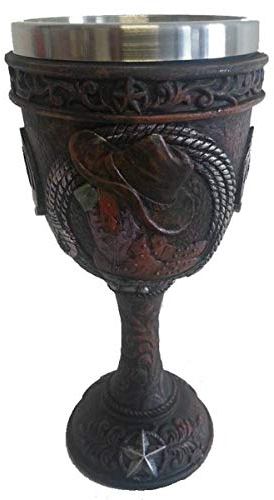 Unbekannt Western Kelch mit Cowboy Stiefel