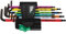 Wera 967 SPKL/9 Torx BO Jeu de clés L multicolores, BlackLaser, 9 pièces, 05024335001
