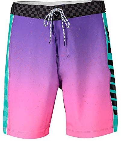Hurley M Phtm Fastlane Flashback 18' Shorts da Surf, Uomo, Washed Pink, 31