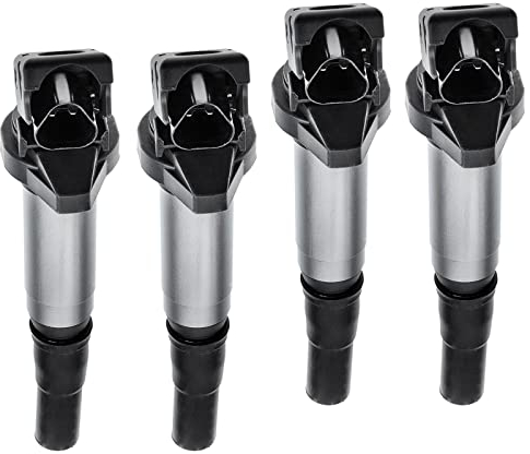 Frankberg 4 bobine di accensione compatibili con 1 serie 3 Berlingo C3 C4 C5 DS3 DS4 DS5 2008 5008 207 208 308 508 Partner RCZ 1.4L 1.6L.benzina 2006 12137575010