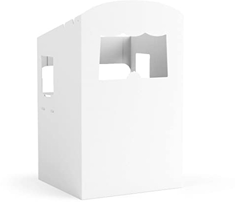 FOLDZILLA théâtre de marionnettes 0,75 x 0,70 x 1,25 m en Carton Jouet éducatif - Théâtre de marionnettes Blanc