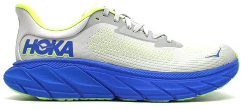 Hoka Mens Arahi 7, Stardust/Electric Cobalt, 10