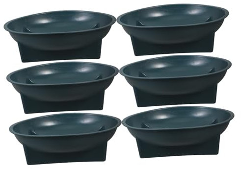 iplusmile 6pièces Floraux Commémoratifs pour Arrangement Floral Au Cimetière Contenants De Verts pour Honorer Défunts Planteurs pour Et