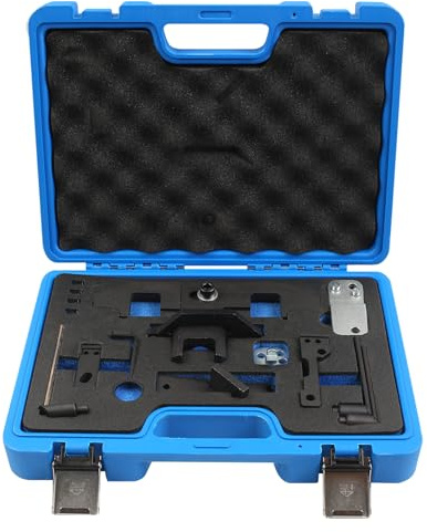 STEEIRO Kit di strumenti per la distribuzione del motore, strumento cinghia di distribuzione compatibile con Peugeot Citroen DS Opel Motor 1.2, GDI Pure Tech Benzin EB2 109-2C, 109-2D, 0109-2B, G-0109