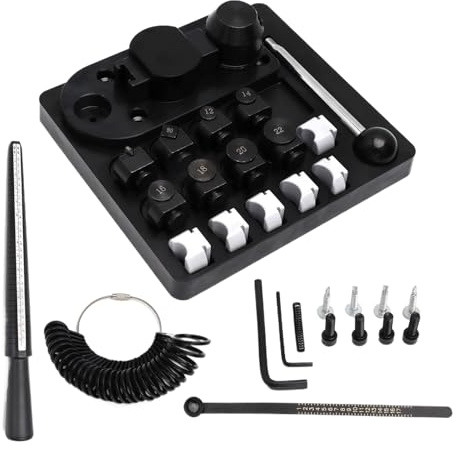 Ring Bending Tool, Heavy Duty Ring Making Kit, Craft Machine för konst hantverk hartsråämnen hängen nybörjare silversmide | kommersiell