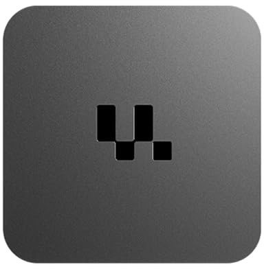 Fockety Android 16.0 TV Box, 4K Ultra HD Streaming Device för TV, 2GB RAM 16GB ROM Bluetooth Streaming Media Player med Fjärrkontroll, S905 Quad Core Cortex A53@1GHz CPU (svart) (US)