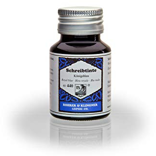 Rohrer & Klingner Tinte, seit 1892, Königsblau, 50 ml