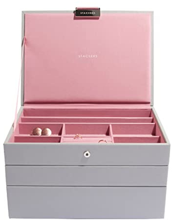 Stackers Dove Grey Rose Classic SET 3