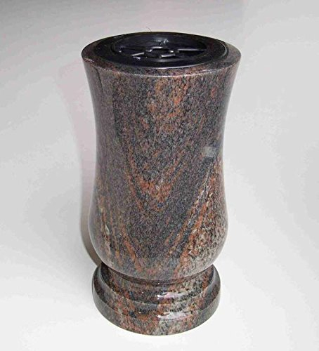 designgrab Taille-Exclusiv Vase funéraire XL en granit Gneis Halmstad