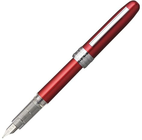 Platinum Plaisir Rouge - Pluma estilográfica (F