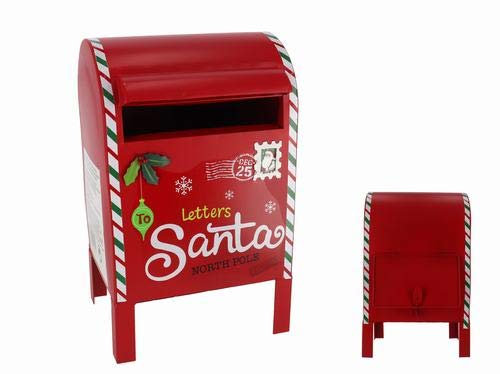 Gerimport Buzón Americano Esquina Navidad 20x18x33 cm