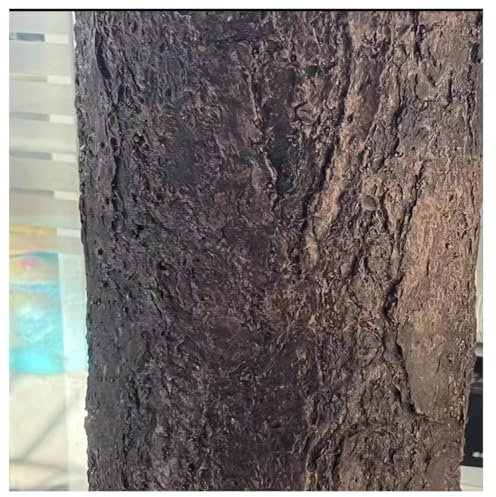 Corteccia simulata Che Copre colonne d'Acciaio del Tubo di condizionamento d'Aria e Tubi di drenaggio del Gas Adesivi Decorativi Parete e Balcone(1X1m)