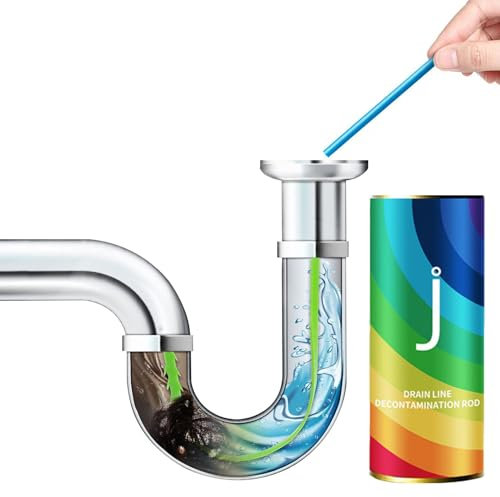 12 Bastoncini Di Scarico | Detergente Per Drenaggio Enzimatico | Unblocker Di Tubi Enzimatici | Mantiene Gli Scarichi E I Tubi Chiari | Previene I Blocchi E Il Cattivo Odore