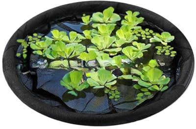 Floating Island Planter - Breathable Design Floating Plant Barrier | Non-Intrusive Design Pond Plant Protection Net | Floating Plant Corral for Greenhouses, Gardens, Backyards
