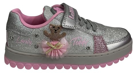 Lelli Kelly Scarpa Mille Stelle Dance Orsetto tutù Intercambiabile LKAA5210 con Jingle e luci (Sistema Taglie Calzature EU, Bambino Piccolo (2-5 Anni), Numero, Media, 26)