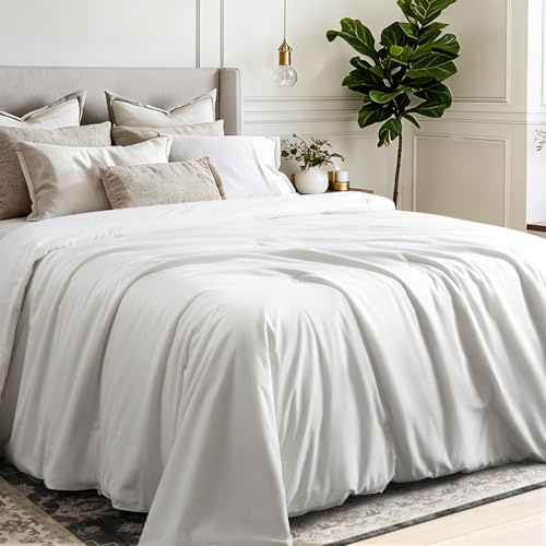 COHOME 100% Mulberry Silk Quilt Duvet Insert - Queen Cooling Comforter